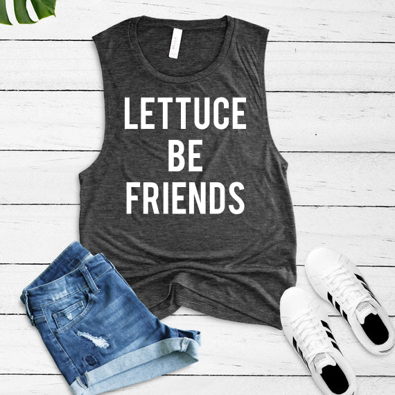 Lettuce Be Friends SVG Saying