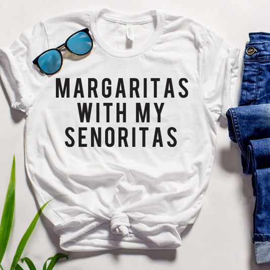 Margaritas With My SVG Saying