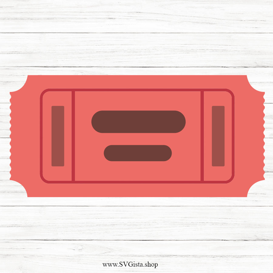 Admission Ticket SVG