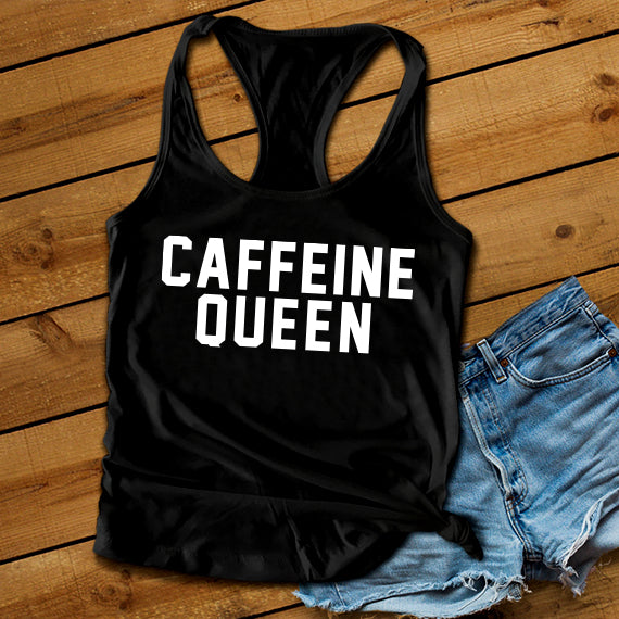 Caffeine Queen SVG Saying