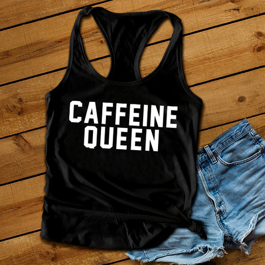 Caffeine Queen SVG Saying