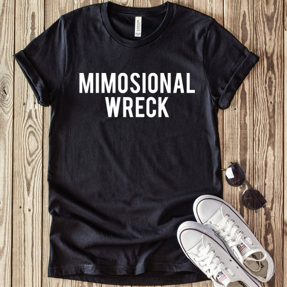 Mimosional Wreck SVG Saying