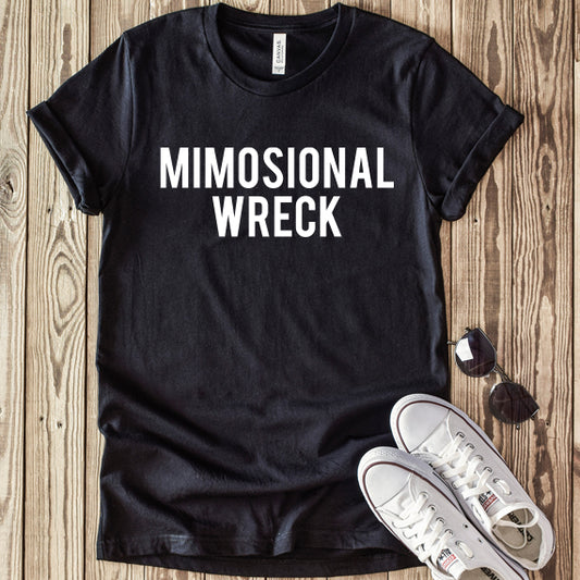 Mimosional Wreck SVG Saying