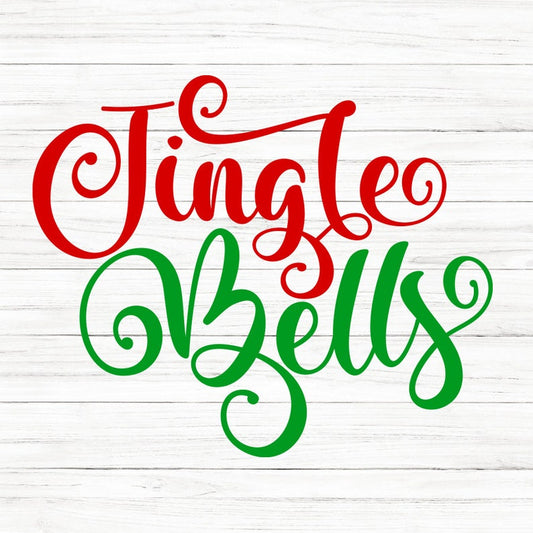 Jingle Bells SVG Saying