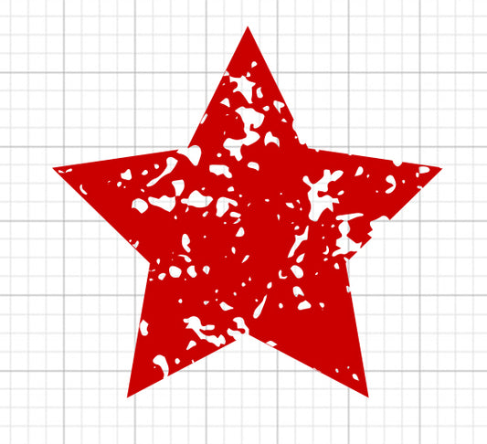 Grunge Star SVG