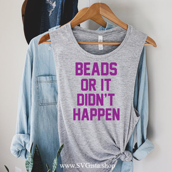 Beads Or It Didn't Happen SVG Saying