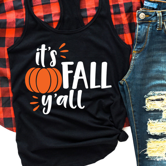 Its Fall Y'all SVG Saying