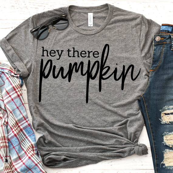 Hey There Pumpkin SVG Saying