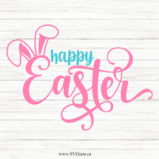 Happy Easter SVG Saying