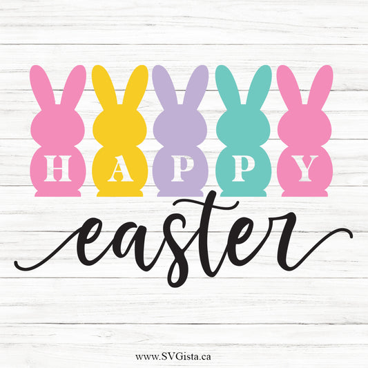 Happy Easter SVG Saying