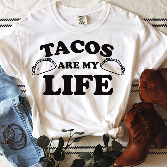 Tacos Are My Life SVG Saying