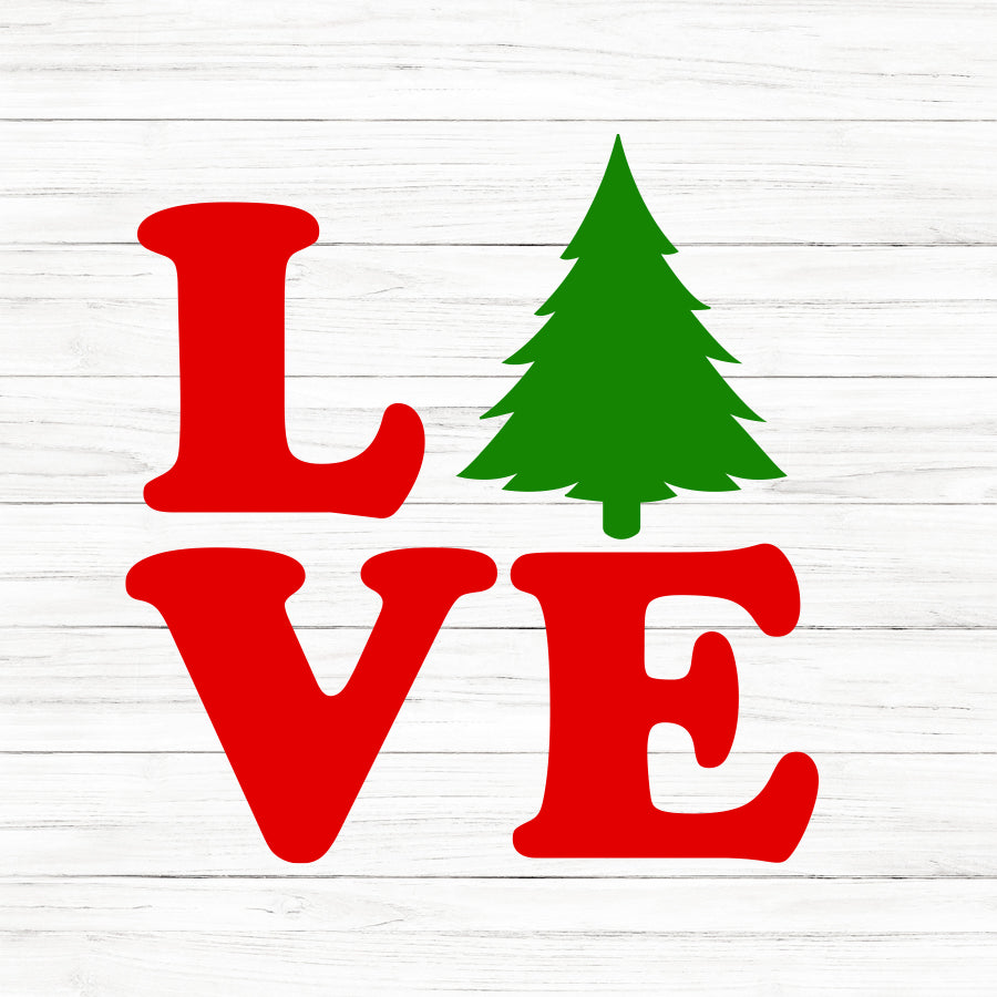 Love Christmas SVG Saying