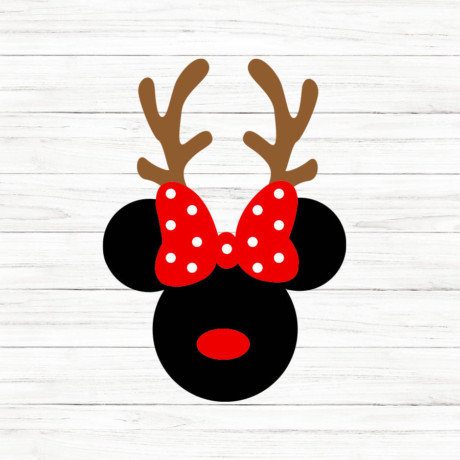 Reindeer Mouse SVG