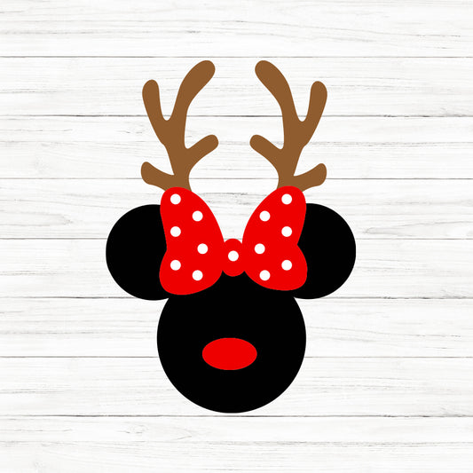 Reindeer Mouse SVG