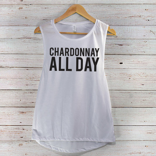 Chardonnay All Day SVG Saying