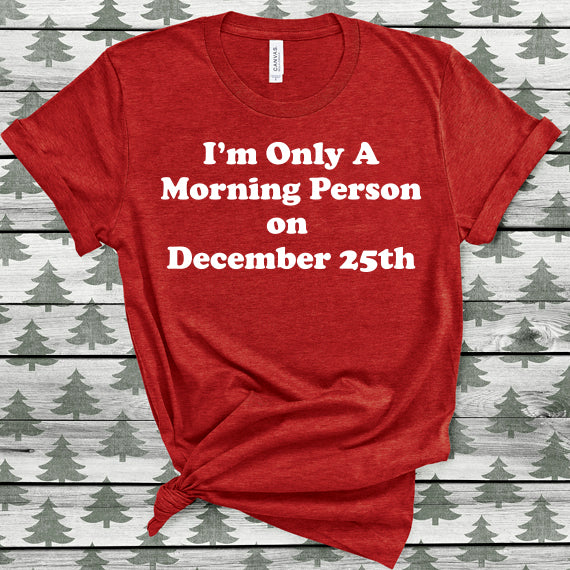 I'm Only A Morning Person SVG Saying