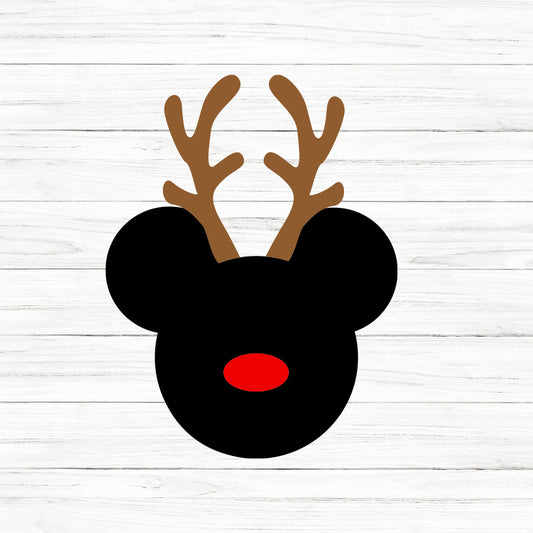 Reindeer Mouse SVG