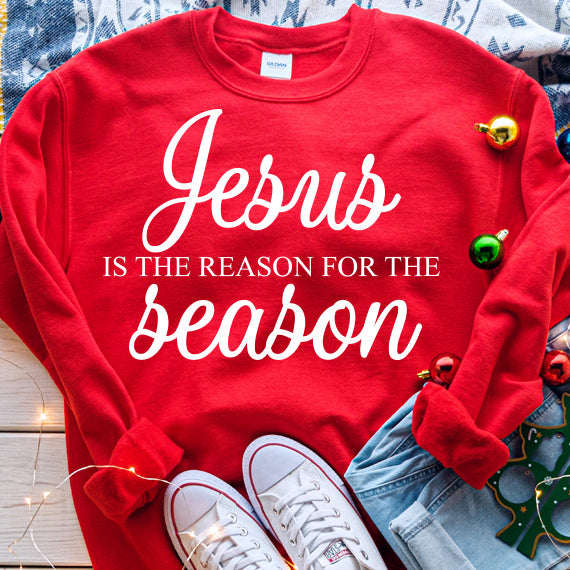 Jesus Is The Reason For The Season SVG Saying