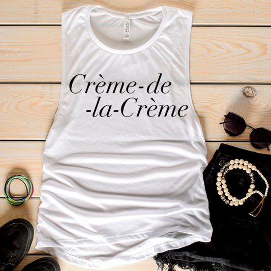 Creme De La Creme SVG Saying