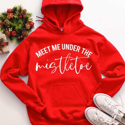 Meet Me Under The Mistletoe SVG Saying