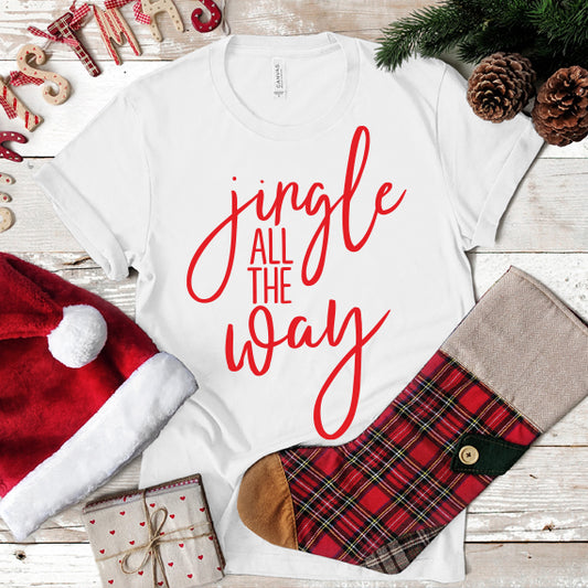 Jingle All The Way SVG Saying