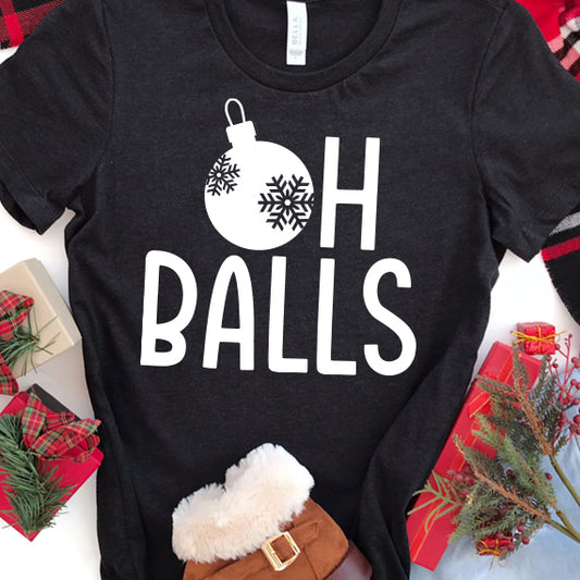 Oh Balls SVG Saying