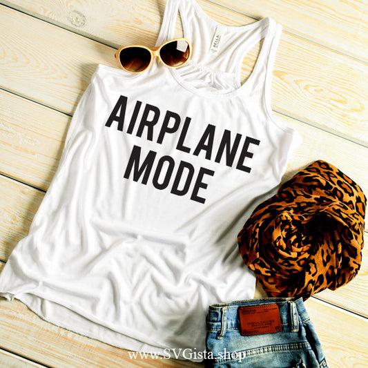 Airplane Mode SVG Saying