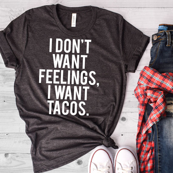 I Don't Want Feelings SVG saying