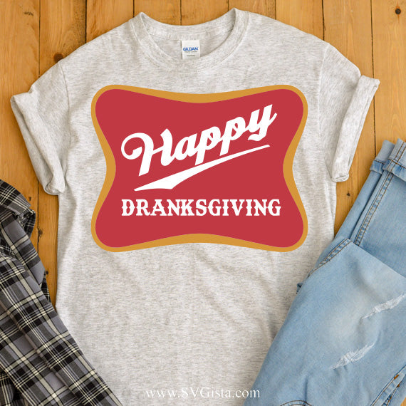 Happy Dranksgiving SVG Saying