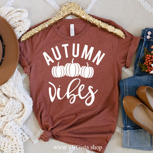 Autumn Vibes SVG Saying