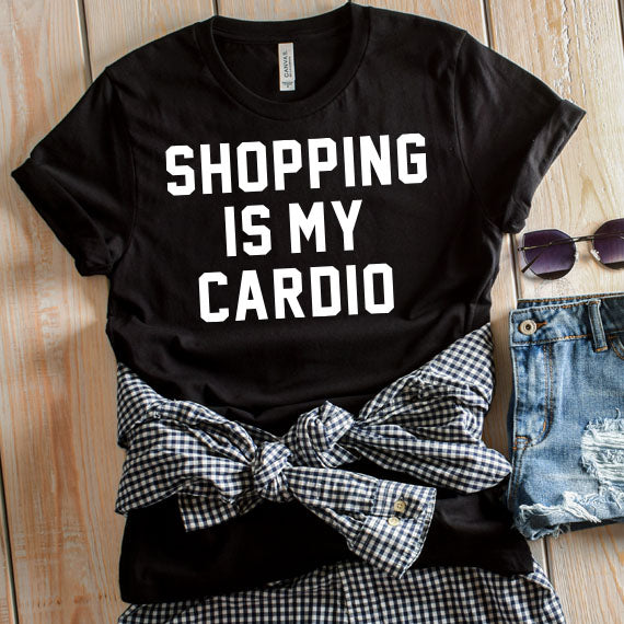Shopping Is My Cardio SVG Saying