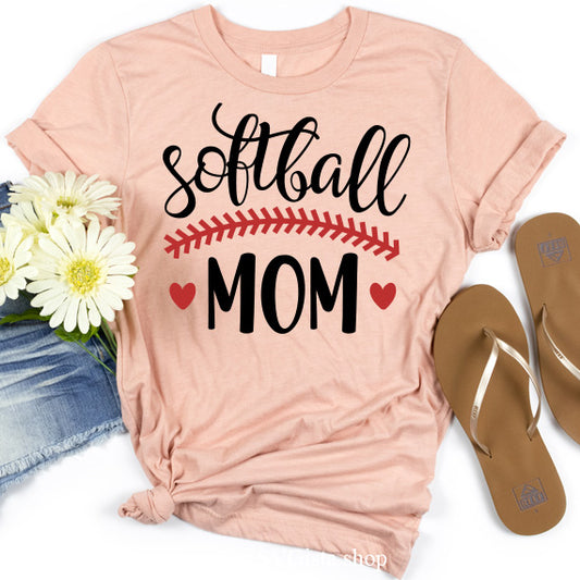Softball Mom SVG Saying