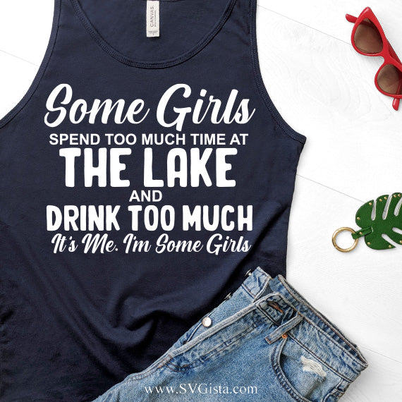 Some Girls Spend SVG Saying