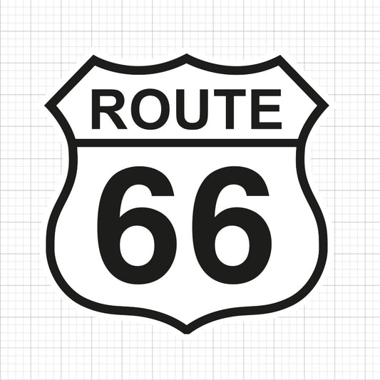 Route 66 SVG Saying