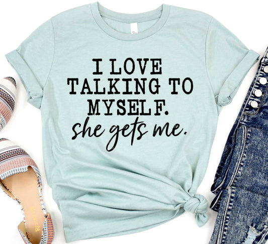I Love Talking To Myself SVG Saying