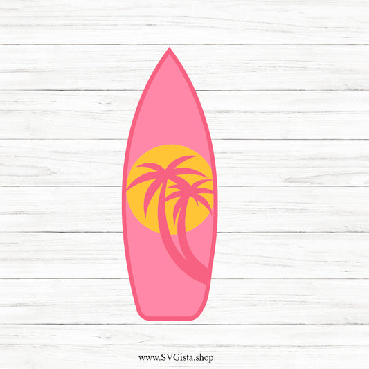 Surf Board SVG
