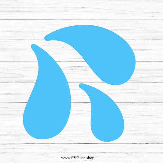 Water Drops SVG
