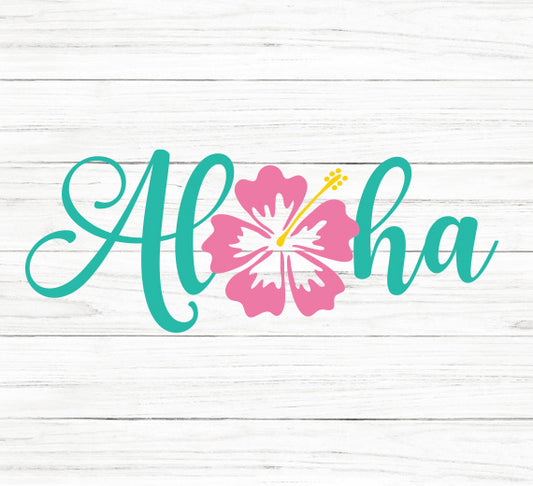 Aloha SVG Saying