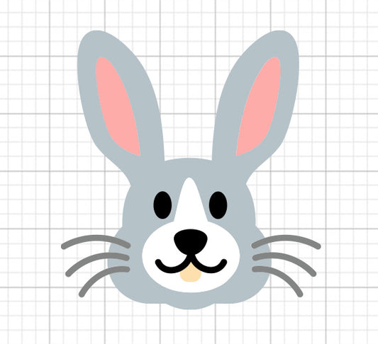 Rabbit Face SVG