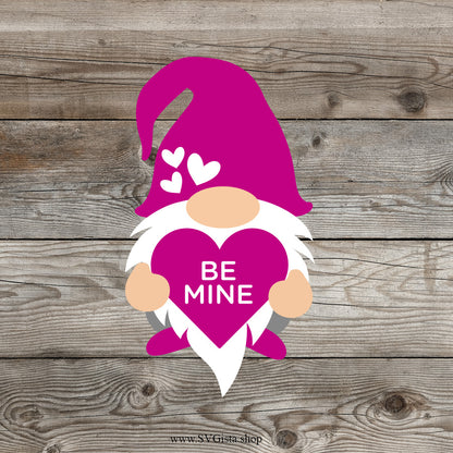 Heart Gnome SVG
