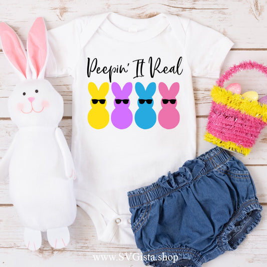 Peepin It Real SVG Saying