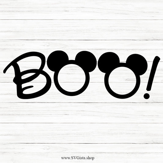 Boo SVG Saying