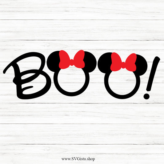 Boo Bows SVG Saying
