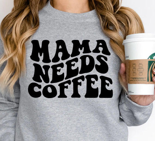Mama Needs Coffee SVG Saying