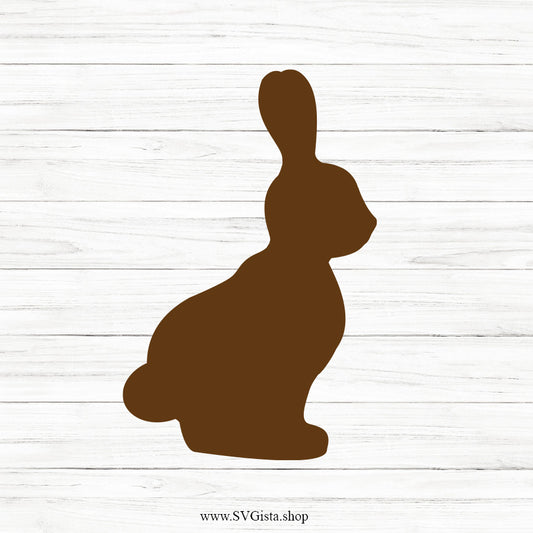 Chocolate Easter Bunny SVG
