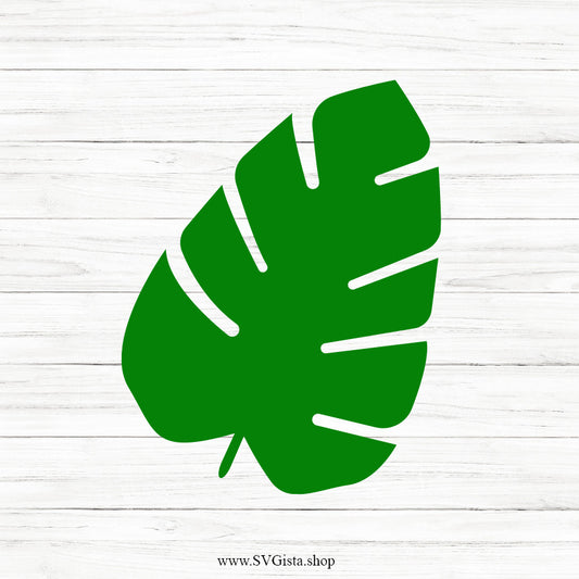Palm Leaf Monogram SVG