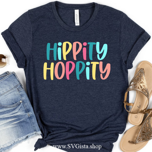 Hippity Hoppity SVG Saying