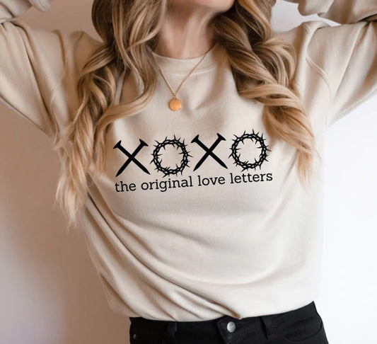 XOXO The Original Love Letter SVG Saying