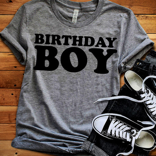 Birthday Boy SVG Saying