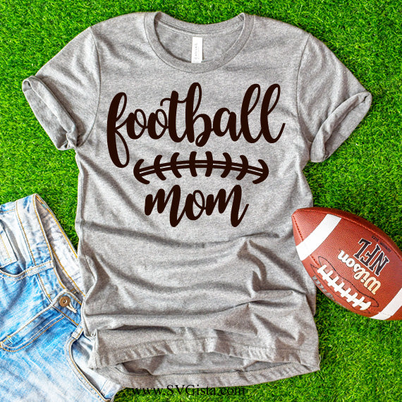 Football Mom SVG saying